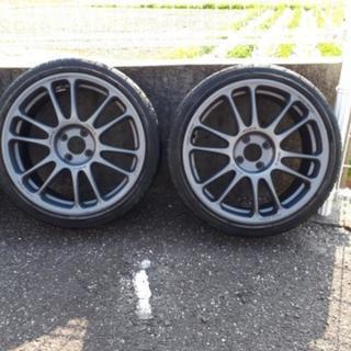 アルミホイール　FINAL SPEED GEAR-R 17×7JJ　タイヤ付