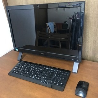富士通  コアi７  一体型　パソコン