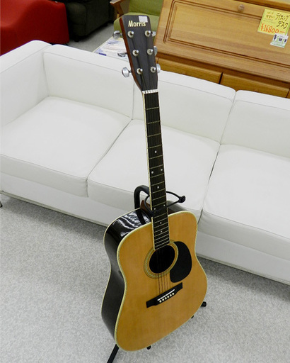 モーリス アコースティックギター W-20【Morris】割れ無し ☆ PayPay(ペイペイ)決済可能 ☆ 札幌市 北区 屯田