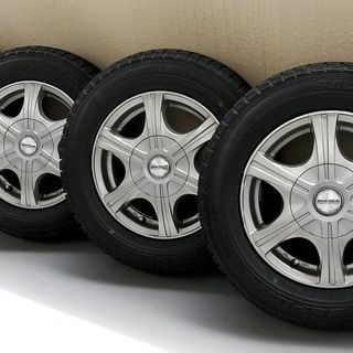 軽自動車用(145/80R13)スタッドレスタイヤ＋アルミホイー...