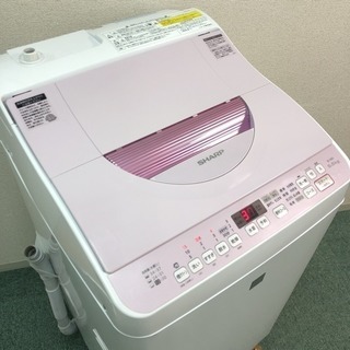 配達無料地域あり＊美品＊SHARP 2016年製 5.5kg 乾燥機能付き＊人気の型です