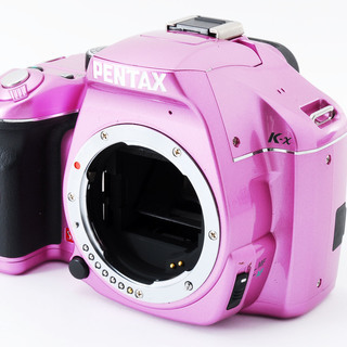 Pentax K-x ピンク 超望遠ダブルズームセット☆極上美品☆希少カラー