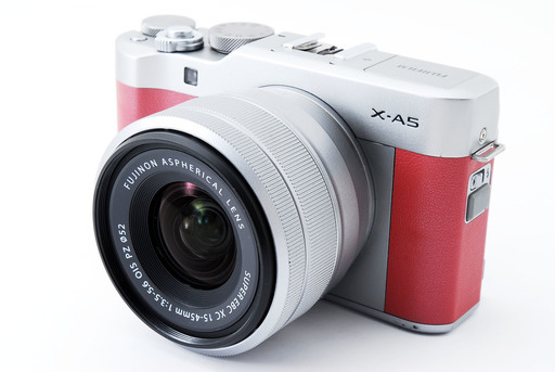 Fujifilm X-A5 ピンク レンズキット★極上美品★小型・軽量ボディ\u0026Bluetoothでスマホへ転送\u0026自分撮り\u0026美肌モード搭載！新品SDカード付!!