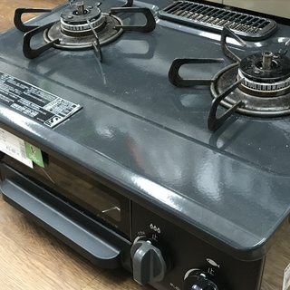 ⑪パロマ ガステーブル LPガス用 IC-N36B-R 2018年製 【i1-0315