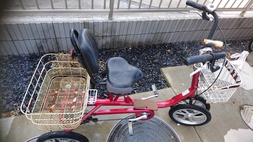 敬老向け三輪車