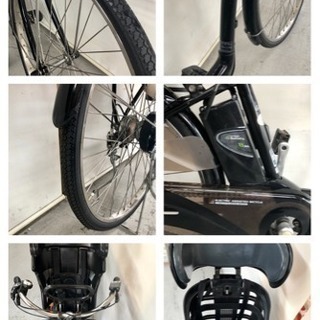 446 パナソニック ギュットプラス 3人乗り 26インチ 8ah 2個付き 電動