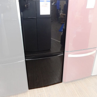 札幌 引き取り シャープ 2ドア冷蔵庫 2013年製 黒 137L SJ-14X-B 1人