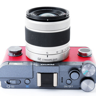 Pentax Q-S1 レンズキット ガンメタル★極上美品★超小型軽量★8GB 新品SDカード、元箱付き