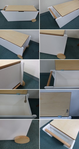 ■ABODE　BENCH　BOX■子供用収納　スツール■展示品■　　19922-2