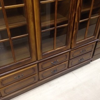 カリモク　コロニアル　書棚　　0423-01　　糸島　福岡　唐津