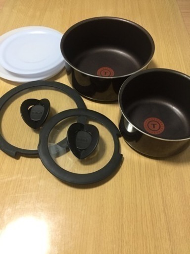 【ガス火】【取っ手なし】ティファール 鍋セット