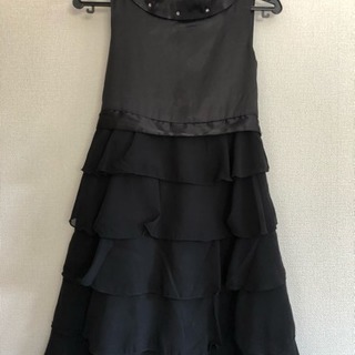 120サイズ 黒ドレス