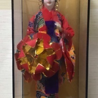 琉球舞踊人形     