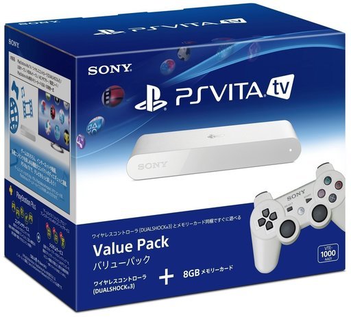 【取引終了】PlayStation Vita TV Value Pack (VTE-1000AA01)