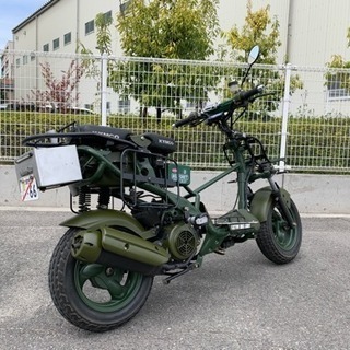 アジリティー125  林道キャンプ仕様