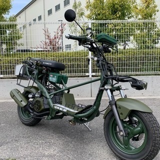 アジリティー125  林道キャンプ仕様