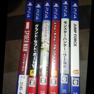 ps4　人気ソフト6枚セット