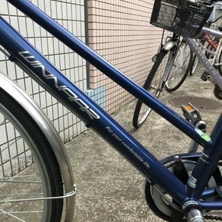 自転車 更にまた値下げしました〜27インチ6段ギア オートライト自転車