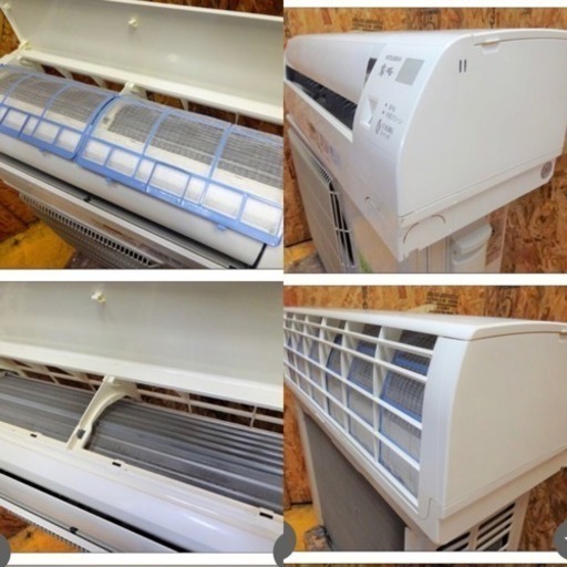 3877) 三菱 ミツビシ ルームエアコン ☆MSZ-GM254-W