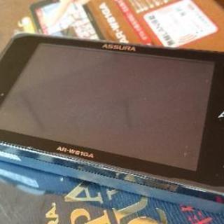 AR-W81GA セルスター レーダー探知機 フルマップ 3.7インチ タッチパネル