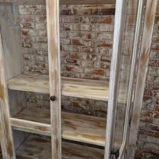 飾り棚　ショーケース　キャビネット　アンティーク
