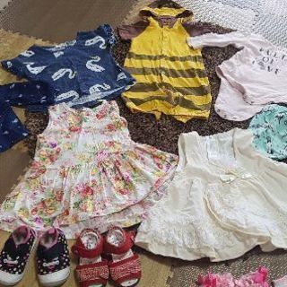 幼児60~80 女の子 夏服 サンダル まとめて