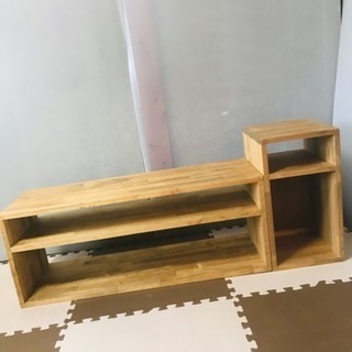 【中古美品】木製棚 セット