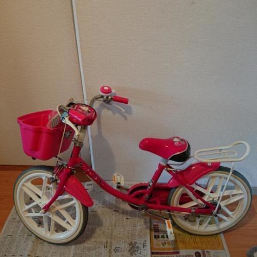 中古美品！ﾌﾞﾘﾁﾞｽﾄﾝ  ｷﾃｨ  自転車  18インチ
