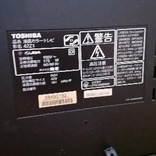 東芝 液晶テレビ REGZA42型