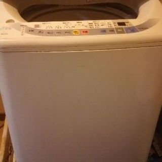 古い全自動洗濯機