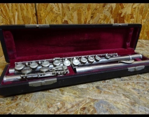 Muramatsu ムラマツ 村松 フルート シルバー　型番不明（E17?) 管楽器 ケース付き 現状品