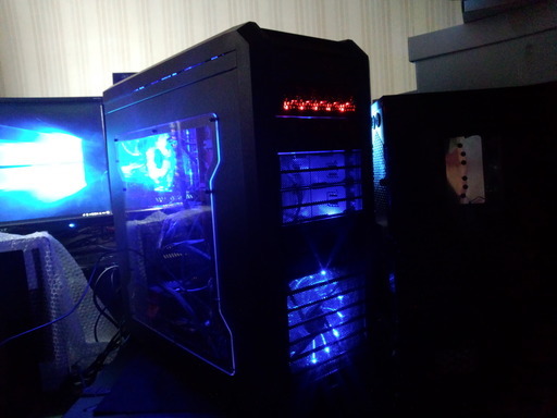 [取引中]自作デスクトップパソコン Windows10 Pro 64Bit メモリ8GB GTX760 SSD120GB HDD1TB ブルーレイドライブ　動作保証付
