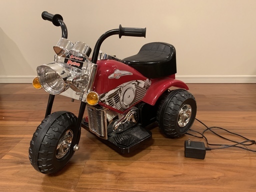 キッズ　電動バイク　スーパーアメリカン　ニューパイソン