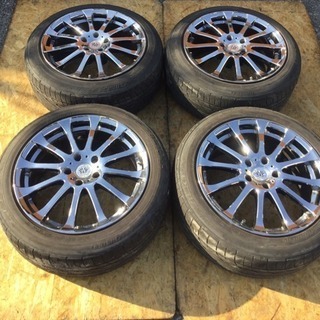 保障できる 当時物！18インチ ハイペリオン メッキホイール