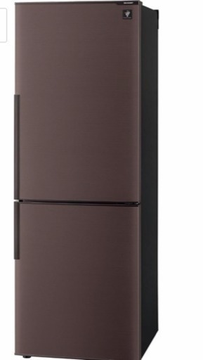 【4/25〜4/30限定特価】SHARP 271L プラズマクラスター 2ドア冷蔵庫 2016年製 SJ-PD27B-T