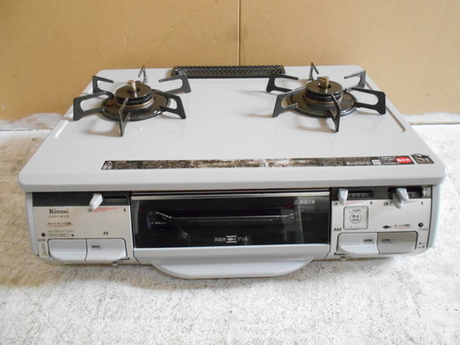 リンナイ　ガステーブル　RTS-M660VCSX-R　都市ガス用『良品中古』【リサイクルショップサルフ】
