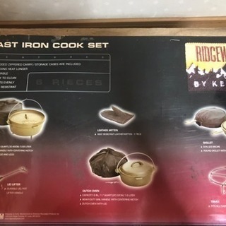 RIDGEWAYのダッチオーブンなど6点セット