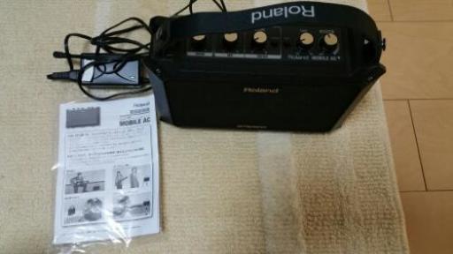 [取引終了]アンプ(MOBILE-AC)、マイク(SHURE BETA 57A)、ケーブル等セット