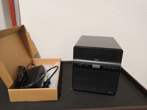 新品NAS　synology　DS418j
