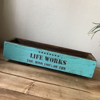 木製ミニプランター＊LIFE WORKS＊