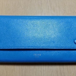 【CELINE】 セリーヌ希少なターコイズカラーの長財布