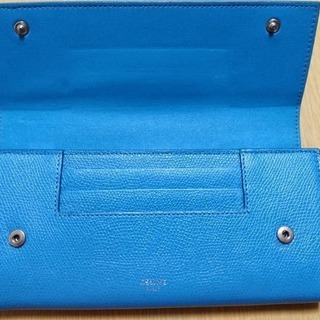 【CELINE】 セリーヌ希少なターコイズカラーの長財布