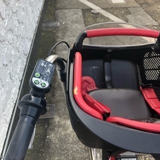 中古ブリジストン電動自転車 子乗せ
