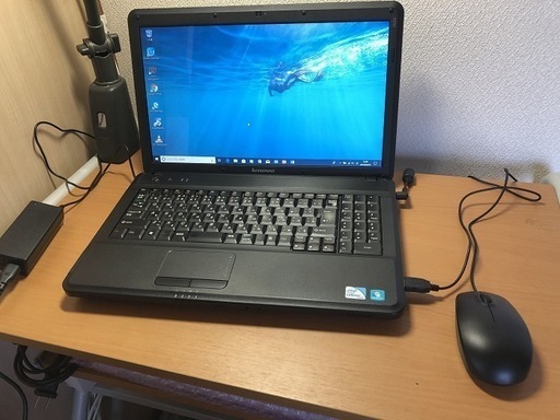 受付けを一時ストップ致します。中古　Lenovo G550  古いけどまだまだ元気　CPU換装　HDD500GB メモリ4GB