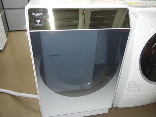 ｼｬｰﾌﾟドラム式洗濯機　ES-P110　2017年製　洗濯容量11kg　乾燥容量6kg