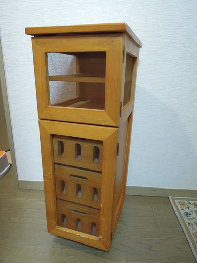 はい張付き野菜ストッカー（桐）