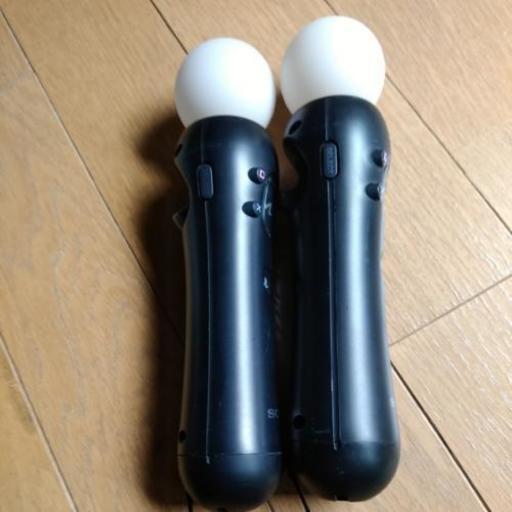 プレステ3　 Playstation move モーションコントローラー 2個セット ソフトつき