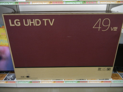 LG4K液晶テレビ　49UK6300PJF　LEDバックライト：直下型　未使用品