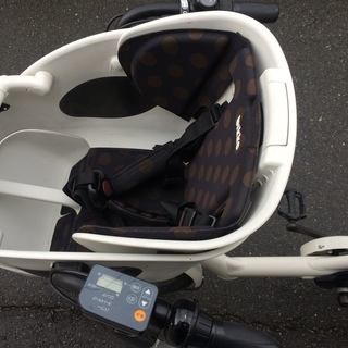 地域限定送料無料　ブリヂストン　ビッケ　ポーラー　三人乗り　20インチ　子供乗せ　ギュットミニ　キッスミニ　神戸市　電動自転車