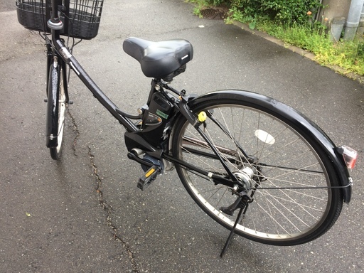 地域限定　パナソニック　エーガールズ　新基準　26インチ　黒　パスアミ　パスシティ　神戸市　電動自転車